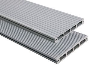 Террасная доска Polymer&Wood Lite Серый 10017 фото StarFloor