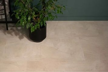 Вінілова підлога Vinilam Ceramo 71615 Бетон Білий 71615 фото StarFloor