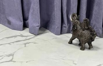 Вінілова підлога Vinilam Ceramo 83444 Італійський мармур 83444 фото StarFloor