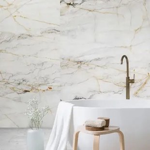 Стінова панель SPC Rocko Wall Tiles Marble Gold R154 за м2