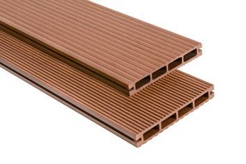 Террасная доска Polymer&Wood Lite Мербау 10018 фото StarFloor