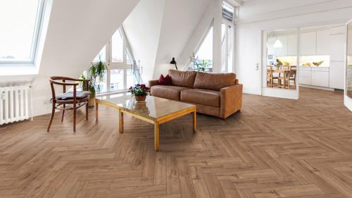 Ламинат Kaindl Herringbone 8.0 32676 Oak Harlech 32676 фото StarFloor