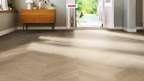 Ламінат Haro Chevron 545178 Oak White