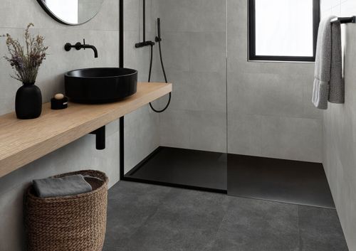 Вінілова підлога Gerflor Creation 55 1601 Bloom Uni Dark
