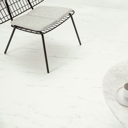Вінілова підлога Quick Step Oro 40136 Білий каррарський мармур AVSTU40136 фото StarFloor