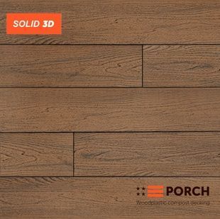 Терасна дошка Porch Solid 3D Teak 10092 фото StarFloor