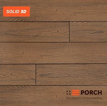 Терасна дошка Porch Solid 3D Teak 10092 фото StarFloor