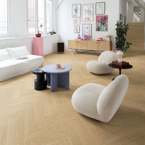 Вінілова підлога Quick Step Ciro Herringbone 40359 Дуб чистий рум'янець AVHBU 40359 фото StarFloor
