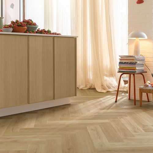 Виниловый пол Quick Step Ciro Herringbone 40362 Ботанический бежевый AVHBU 40362 фото StarFloor