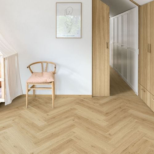 Виниловый пол Quick Step Ciro Herringbone 40362 Ботанический бежевый AVHBU 40362 фото StarFloor