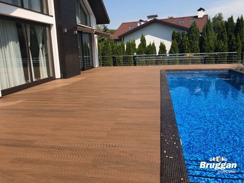 Терасна дошка Bruggan Multicolor Cedar Mult_cedar фото StarFloor
