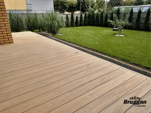 Террасная доска Bruggan Multicolor Sand Mult_sand фото StarFloor