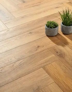 Ламінат Kronotex Herringbone 3861 Дуб Натуральний D3861 фото StarFloor