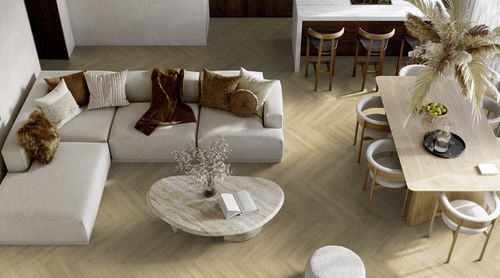 Виниловый пол Gerflor Virtuo 55 DryBack Herringbone 997 Sunny Nature