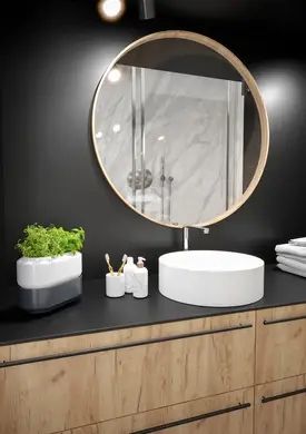 Стінова панель SPC Rocko Wall Tiles Black 0190 за м2