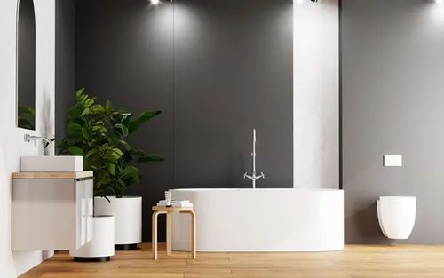 Стінова панель SPC Rocko Wall Tiles Black 0190 за м2