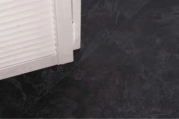 Вінілова підлога Vinilam Ceramo 61607 Сланцевий Чорний 61607 фото StarFloor