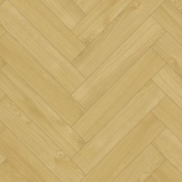 Вінілова підлога Ceramin Nuva Herringbone Glue 65200 Cotton Oak Brown
