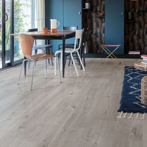 Вінілова підлога Quick Step Bloom 40202 Дуб Бавовна Затишна Сіра AVMPU40202 фото StarFloor