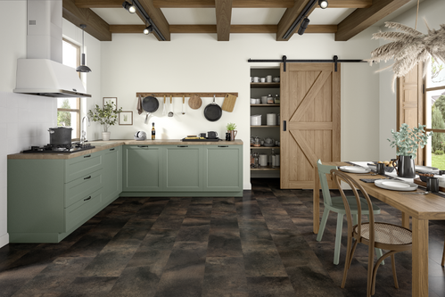 Ламинат EGGER Kingsize 8/32 V4+1 Aqua24 ELF228 Титанит антрацит ELF228 фото StarFloor