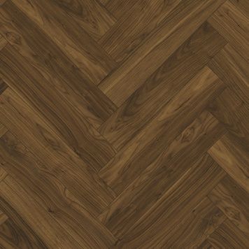 Вінілова підлога Ceramin Nuva Herringbone Glue 65204 Walnut Red Brown