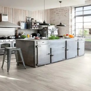 Виниловый пол Quick Step Blos 40030 Дуб каньон серый пиленый