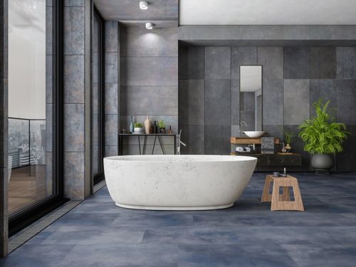 Виниловый пол Gerflor Virtuo 55 Rigid Acoustic 1475 Acuarela Ink